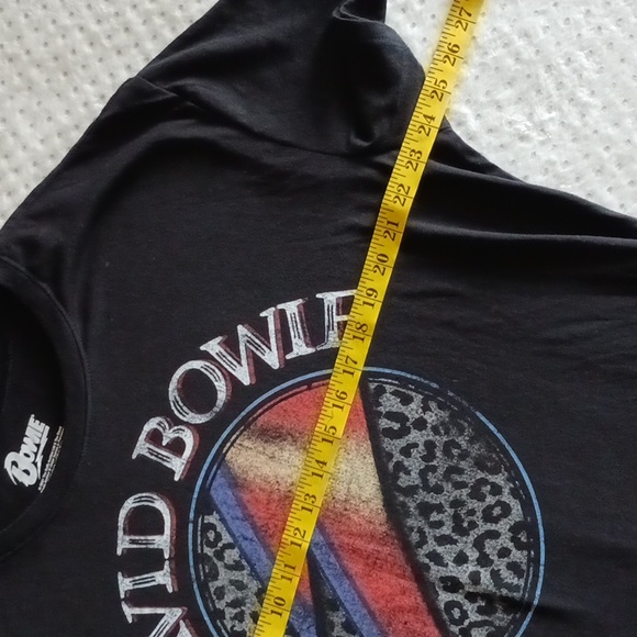 David Bowie  Black  Band T-shirt  - XLARGE  Soft material  - & Lightweight - Picture 6 of 13